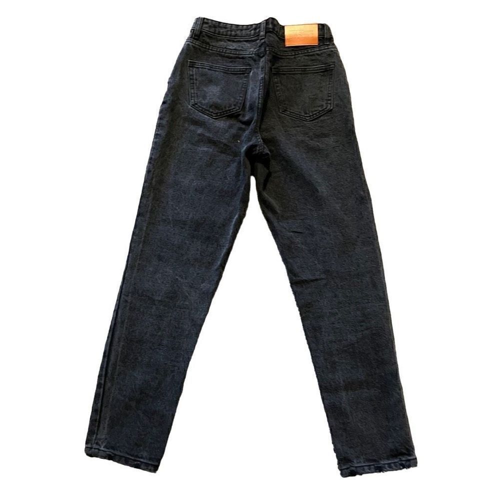 Princess Polly Black High Waisted Jeans Size 4
